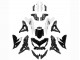 2022-2025 Kawasaki Versys 650 Motorcycle Fairings - Glossy Black White Australia