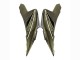 2022-2025 Kawasaki Versys 650 Motorcycle Fairings - Dark Green Black Australia