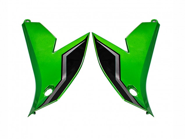 2022-2025 Kawasaki Versys 650 Motorcycle Fairings - Green Glossy Black Australia