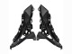 2022-2025 Kawasaki Versys 650 Motorcycle Fairings - Green Glossy Black Australia