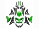 2022-2025 Kawasaki Versys 650 Motorcycle Fairings - Green Glossy Black Australia