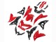 2022-2025 Kawasaki Versys 650 Motorcycle Fairings - Red Black Australia