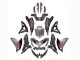 2022-2025 Kawasaki Versys 650 Motorcycle Fairings - Grey Red Black Australia