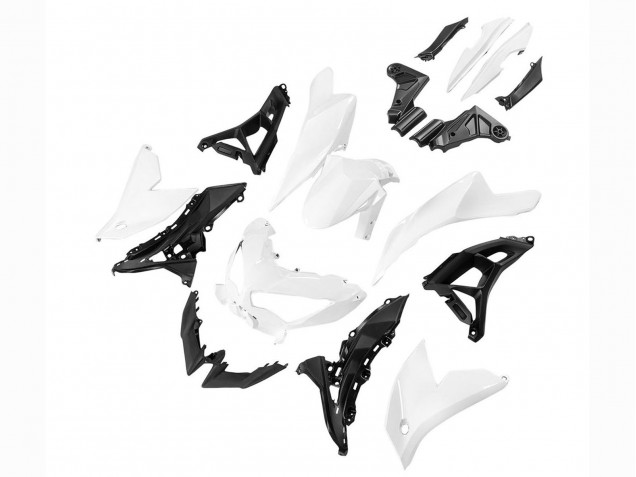 2022-2025 Kawasaki Versys 650 Motorcycle Fairings - White Australia