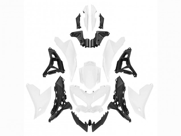 2022-2025 Kawasaki Versys 650 Motorcycle Fairings - White Australia