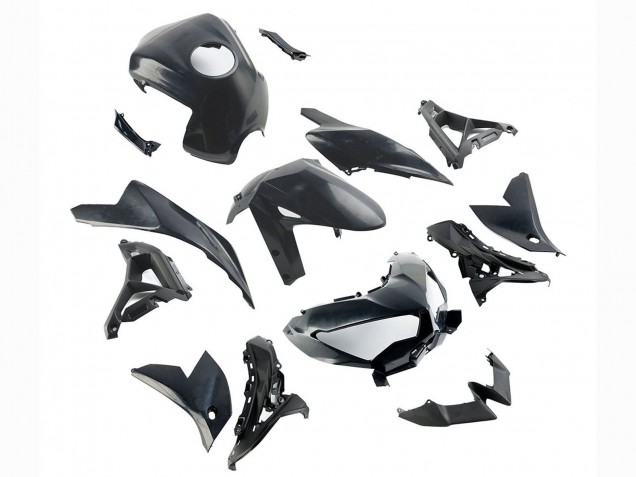 2022-2025 Kawasaki Versys 650 Motorcycle Fairings - Glossy Black Australia
