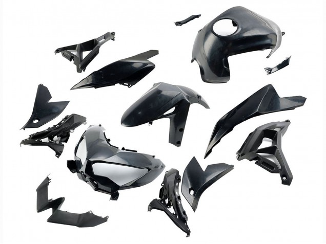 2022-2025 Kawasaki Versys 650 Motorcycle Fairings - Glossy Black Australia