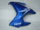 2009-2015 Yamaha FZ6R Motorcycle Fairings - Blue White Australia