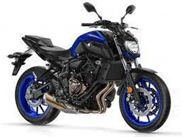 2012-2017 Yamaha MT07/FZ07 Motorcycle Fairings - Blue Black Australia
