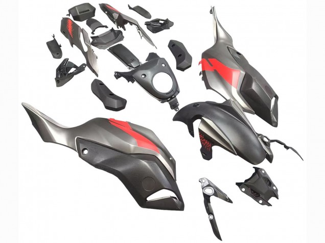 2012-2017 Yamaha MT07/FZ07 Motorcycle Fairings - Grey Red Australia