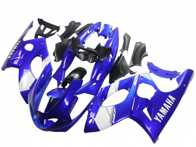 1996-2007 Yamaha YZF600R Thundercat Motorcycle Fairing - Blue White Silver Australia