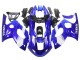 1996-2007 Yamaha YZF600R Thundercat Motorcycle Fairing - Blue White Silver Australia