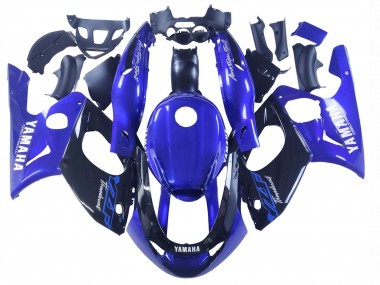 Affordable 1996-2007 Yamaha YZF600R Thundercat Motorcycle Fairings - Blue Glossy Black Australia