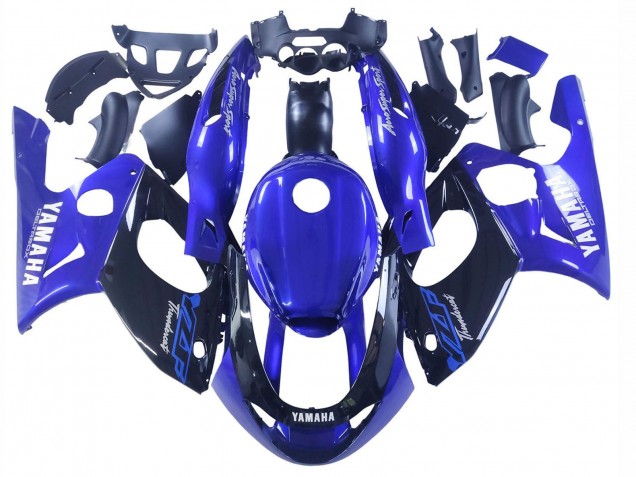 1996-2007 Yamaha YZF600R Thundercat Motorcycle Fairings - Blue Glossy Black Australia
