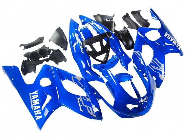 1996-2007 Yamaha YZF600R Thundercat Motorcycle Fairings - Blue White Silver Australia