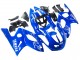 1996-2007 Yamaha YZF600R Thundercat Motorcycle Fairings - Blue White Silver Australia
