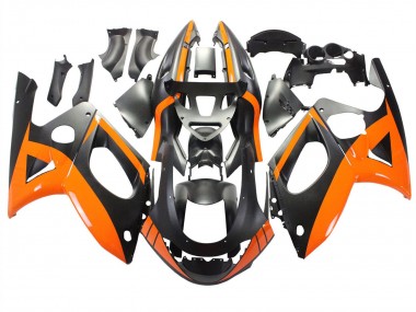 Affordable 1996-2007 Yamaha YZF600R Thundercat Motorcycle Fairings - Black Orange Australia