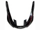 1997-2007 Yamaha YZF 1000R Thunderace Motorcycle Fairings - Black with Dark Red Flame Australia