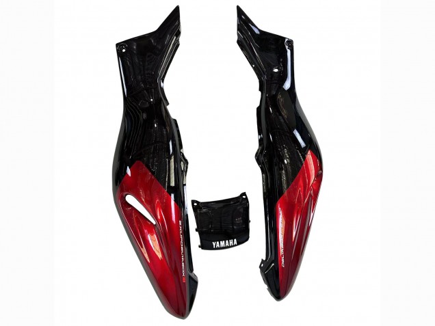 1997-2007 Yamaha YZF 1000R Thunderace Motorcycle Fairings - Black with Dark Red Flame Australia