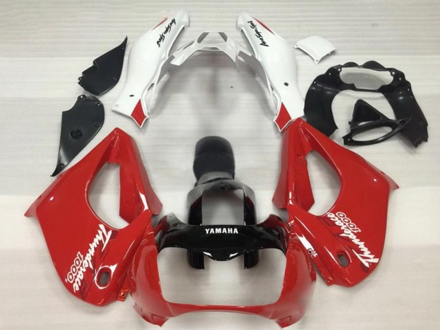 1997-2007 Yamaha YZF 1000R Thunderace Motorcycle Fairing - Red Black White Thunderace Australia