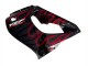 1997-2007 Yamaha YZF 1000R Thunderace Motorcycle Fairing Kits - Black with Red Flame Australia