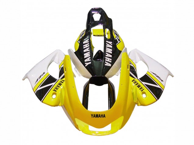 1997-2007 Yamaha YZF 1000R Thunderace Motorcycle Fairings - White Black Yellow Australia