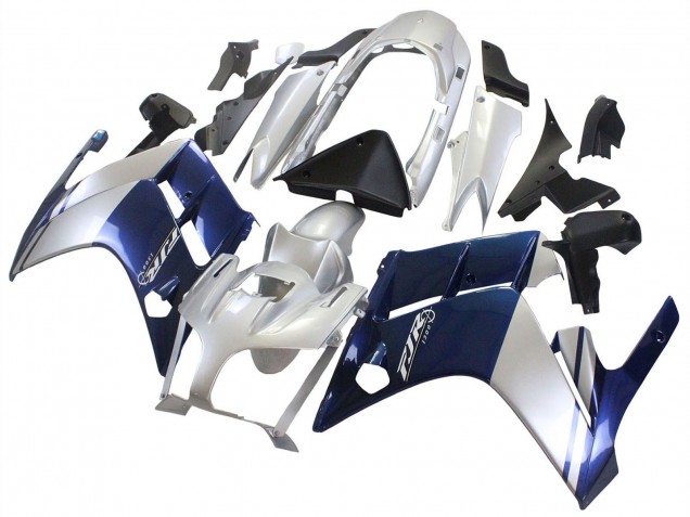 2001-2006 Yamaha FJR1300 Motorcycle Fairings - Dark Blue Silver Australia