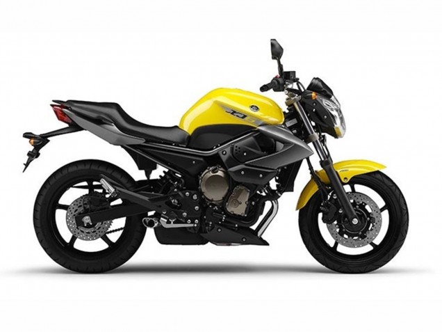 2009-2012 Yamaha XJ6 Motorcycle Fairings - Black Yellow Australia