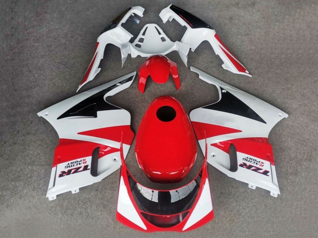 1991-1994 Yamaha TZR250 3XV Motorcycle Fairings - White Red Black Racing Australia