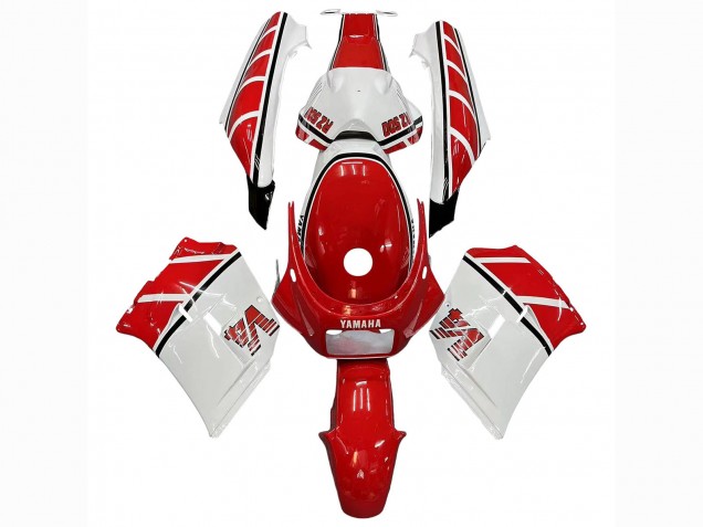 1985-1987 Yamaha RZV500 / RD500 Motorcycle Fairings - White Red Black Australia