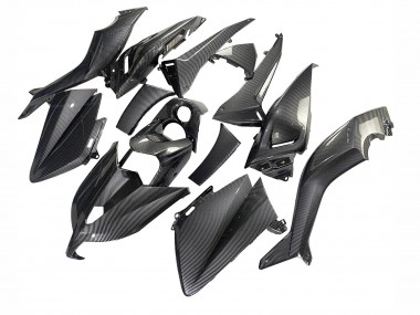 Affordable 2012-2014 Yamaha TMAX530 Motorcycle Fairings - Black Carbon Fiber Australia