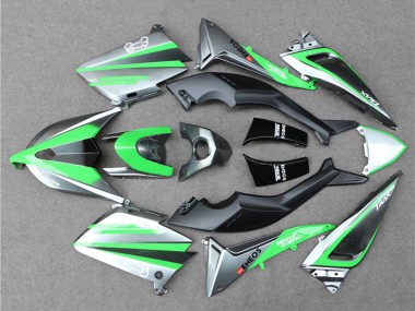 Affordable 2012-2014 Yamaha TMAX530 Motorcycle Fairings - Grey Green Black ENEOS Australia