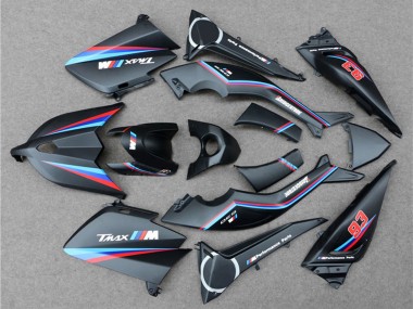 Affordable 2012-2014 Yamaha TMAX530 Motorcycle Fairings - Matte Black Red Blue 93 Australia