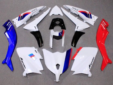 Affordable 2012-2014 Yamaha TMAX530 Motorcycle Fairing - White Red Blue Australia