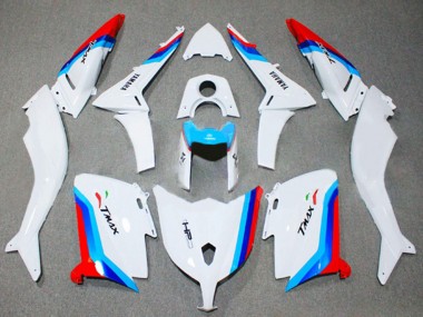 Affordable 2012-2014 Yamaha TMAX530 Motorcycle Fairings - White Red Blue Australia