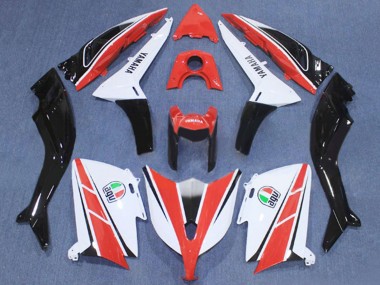 Affordable 2012-2014 Yamaha TMAX530 Motorcycle Fairing - Red White Black Australia