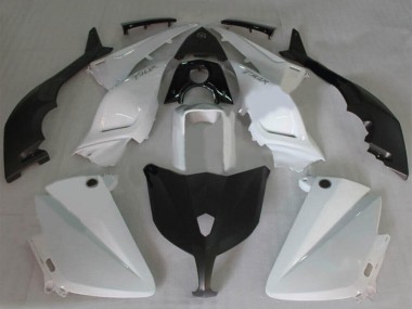 Affordable 2012-2014 Yamaha TMAX530 Motorcycle Fairings - White Glossy Black Australia