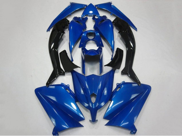 2012-2014 Yamaha TMAX530 Motorcycle Fairings - Blue Black Australia
