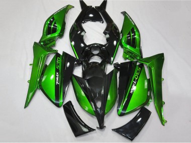 Affordable 2012-2014 Yamaha TMAX530 Motorcycle Fairings - Glossy Green Black Australia