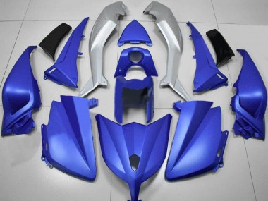 Affordable 2012-2014 Yamaha TMAX530 Motorcycle Fairings - Matte Blue Silver Australia
