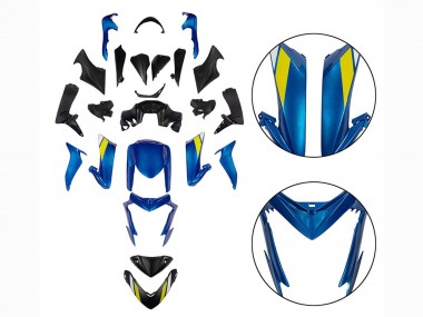 Affordable 2015-2020 Suzuki GSX-S 1000 Motorcycle Fairings - Black Blue Australia