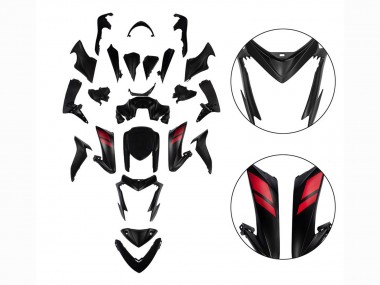 Affordable 2015-2020 Suzuki GSX-S 1000 Motorcycle Fairings - Black with Red Australia