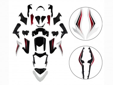 Affordable 2015-2020 Suzuki GSX-S 1000 Motorcycle Fairings - Black Red White Australia