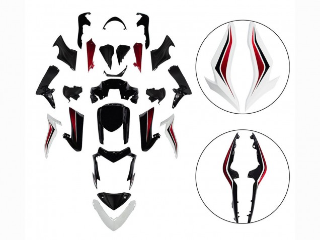2015-2020 Suzuki GSX-S 1000 Motorcycle Fairings - Black Red White Australia