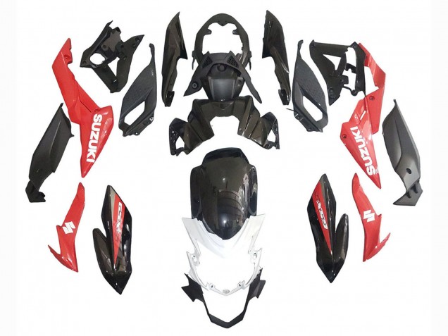 2017-2022 Suzuki GSX-S 750 Motorcycle Fairings - Red White Australia