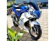 2003-2013 Suzuki SV650 Motorcycle Fairings - White Blue Lucky Strike Motul Australia