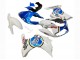 2003-2013 Suzuki SV650 Motorcycle Fairings - White Blue Lucky Strike Motul Australia