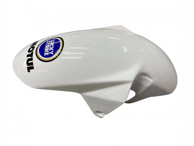 2003-2013 Suzuki SV650 Motorcycle Fairings - White Blue Lucky Strike Motul Australia
