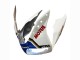 2003-2013 Suzuki SV650 Motorcycle Fairings - White Blue Lucky Strike Motul Australia