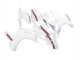 2003-2013 Suzuki SV650 Motorcycle Fairings - White with Dark Red Lines Australia